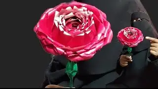 💖 Aise Banaye Real Jaisa Rose Flower Red Paper Se | Handmade Paper Flower Step by Step