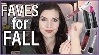 My Favorite FALL Lipsticks!