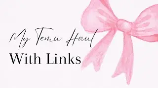 Temu Haul with Links