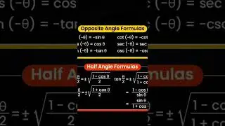 # Trigonometry #opposite angle formula# half angle formula#class 10. #class 9#nbf# federal board