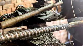 worm cutting Desi workshop amazing