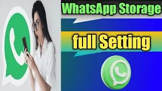 fix Problem / Storeg Is full / Storage Almost full in WhatsApp#@Aman9
