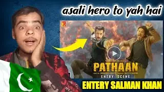 salman khan entry scene in pathan movie || pathan trailer reaction