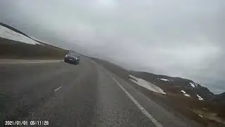 Last 20 km road to nordkap