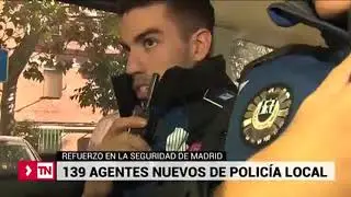 139 Agentes nuevos para Policía Municipal de Madrid