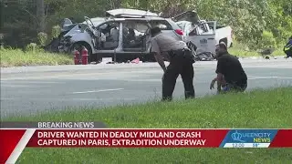 Driver wanted in crash that killed 3 captured in Paris