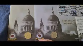2000 Guernsey Battle of Britain Piedfort 1st day cover 50p !