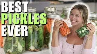 Самые хрустящие соленые огурцы, которые вы когда-либо приготовите! (Простой рецепт)