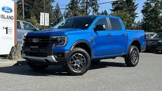 Обзор Ford Ranger XLT 2024 года с комплектом для буксировки прицепа, навигацией и спортивным офор...