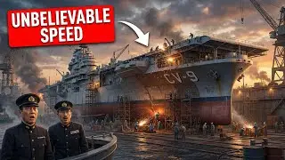Japanese Officers Were Stunned By The Speed Of America’s Carrier Repairs