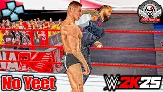 No Yeet: Jimmy Uso vs. Gunther | WWE 2K24 PSP | DON Modder