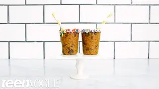 How to Make Sprinkle-Topped Cookie Cups | Sweet Tooth | Teen Vogue