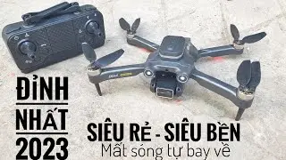 Flycam trâu bò đập cũng không hư - mất sóng tự bay về - giá quá rẻ - Flycam H23 5G