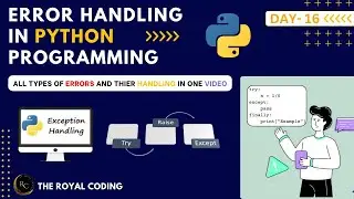 Error Handling in Python | Try Except in Python Programming | Python for Beginners #handling #error
