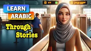 At The Airport | Improve Your Arabic | Arabic Listening Skills - Speaking Skills - Learn Arabic
