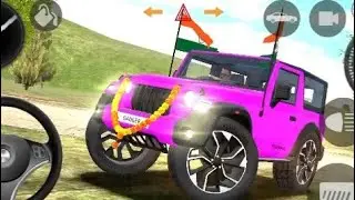 Modified Mahindra Thar pink Thar 😈: new Indian game car game (gadi wala game) &ndash;Android games 