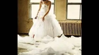 trashing wedding dress