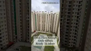 2BHK Flat Only 63 Lakh🔥 | Ready To Move | Amrapali Golf Homes |Prime Location Near Gaur Chowk #2bhk