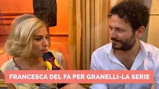 Francesca Del Fa, Irene Cipriani nella serie Cult Il Paradiso delle Signore,ai microfoni di Granelli