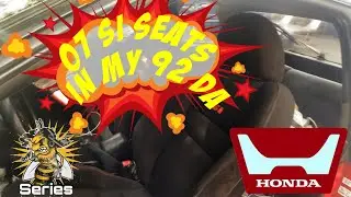 8th gen Honda Civic SI !!! seats into a 92 Integra DA!!