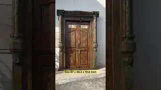 Wooden Heritage Door, Wall Decor for home  #hotel #resort #farmhouse #furniture #door