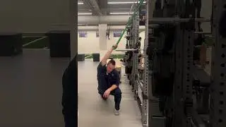 Banded Lunge Overhead Mobility with Rotation