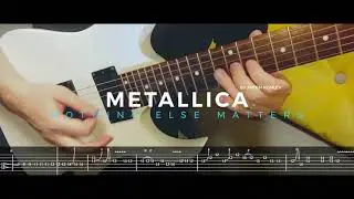 Metallica - &laquo;Nothing Else Matters&raquo; ( Solo guitar cover) by Artem Komlev +Tabs
