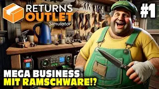 Mit B-Ware zum Millionär! 😎 Ich eröffne den begehrten Ramschladen | #1 | Returns Outlet Simulator