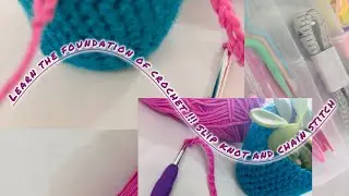 Slip knot & Chain Stitch /Day 1