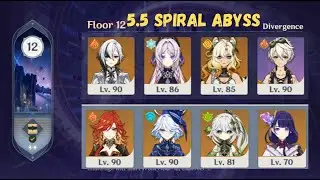 [5.5 Abyss] C6 Arlecchino & C6 Archon Team (except raiden)