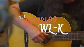 @Waterlooguitars WL-K Parlor Acoustic Vintage Shade Top