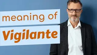 Vigilante | Definition of vigilante 📖