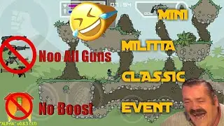 Mini Militia Classic Event No Boost 😜 No All Guns 🔥 Best Event Ever 🔥  With Funny Voiceover 😂 | DA2