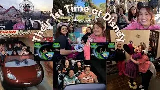 1st Time at Disney Vlog! | My Family Goes To Disneyland & California Adventure | Anaheim, CA