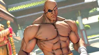 STREET FIGHTER 5 CHAMPION EDITION: Sakura VS Sagat. SF V GAMEPLAY VIDEO 2021 FIGHTING GAME SFV (SF5)