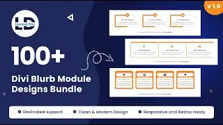 How To Import Divi Layouts - Blurb Module Design Section