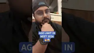Age Limit 😱 In Neet 2026 🔥 Big NTA Updates Latest Notification Watch Now ! #Neet2026 #Neet #MBBS