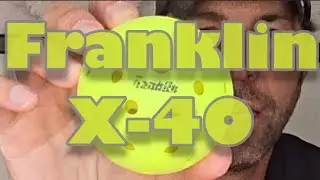 Franklin X-40 pickleball review! Love or hate this ball? Here are my thoughts!
