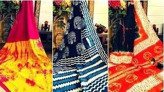 Latest Bagru Saree With Price,Bagru Saree With Price