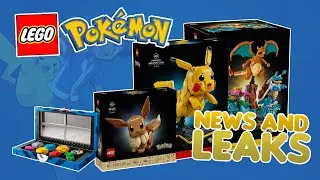 NEW LEGO Pokemon sets revealed! Eevee, Pikachu and more coming 27th February 2026