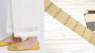 Stylish Capri Design || Bottom Design Of Capri Trouser || Cutting And Stitching