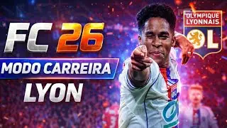 EA FC 26 PS5 Modo  Carreira Realista Lyon Chegada De Endrick