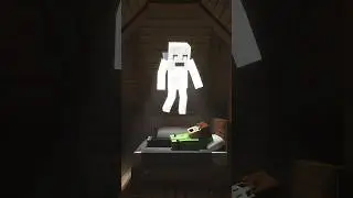 A Ghost Almost Took TJ 😱 | Minecraft Shorts