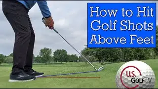 How to Hit an Uphill Lie Golf Shot - Golf Course Management