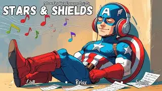 🌟 Stars and Shields | A Vaporwave Mix Inspired by Captain America: Brave New World