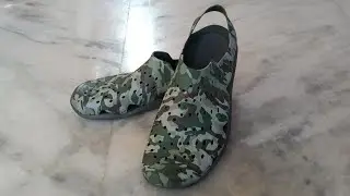 CROCS Swiftwater Wave Camo Print Clogs Unboxing||CROCS Army Style Slippers||CROCS Slippers Review