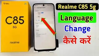 Realme C85 5G Me Language Kaise Change Kare | Realme C85 Bhasha Kaise Badle hindi