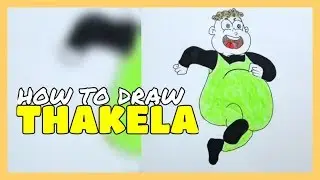 How to draw Thakela From Paap o Meter | Akils Art