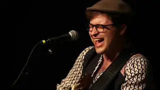 Taylor Abrahamse  (New Folk Winner, 2021) at the Kerrville Folk Festival, 2021