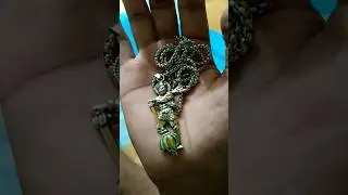 Syrma Hanuman Pendant for Men and Women | Hanuman Ji Gada Locket Silver Stainless Steel #shorts